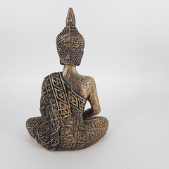 Buda Sidarta Rezando Ouro 05503 - loja online