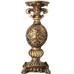 Castiçal Ornamental FLor De Liz 22320 - comprar online