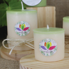 Kit 2 Velas Veganas Aroma Jasmim Toque Limão