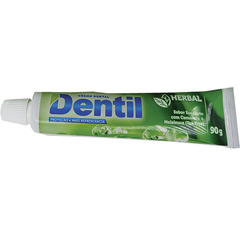 Creme Dental Vegano Dentil Herbal Camomila e Malaleuca Flúor + Cálcio 90g - comprar online