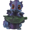Incensário Cone Fumaça Cascata Dragão Violeta