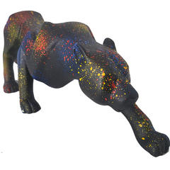 Escultura Pantera Negra 35cm 03112 - comprar online