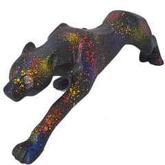 Escultura Pantera Negra 35cm 03112