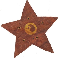 Incensário Indiano Formato de Estrela 5 Pontas - comprar online