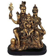 Família Shiva Parvati E Ganesha 14005