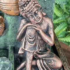 Fonte Água Decorativa Buda Com 3 Mini Quedas 01128 - loja online