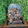 Fonte De Água Buda Folhas 01076