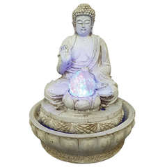 Fonte Buda Da Paz Com Bola E Led 01093 - loja online