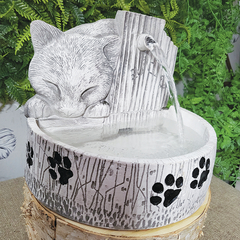 Fonte Bebedouro Para Gato 01081 - Loja Mana Omॐ