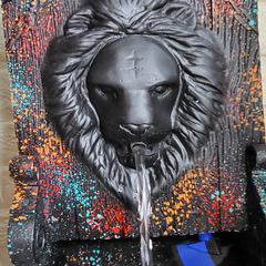Fonte Leão Splash Contemporânea 01082 - Loja Mana Omॐ
