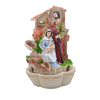Fonte De Água Decorativa Sagrada Família Natal Jesus Nascimento 01055