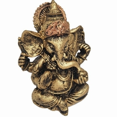 Ganesha Mini Bronzeado Ganeshinha 7cm 14011 na internet