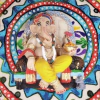 Estátua Lord Ganesha No Trono 14012