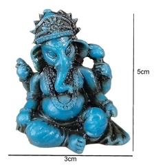 Imagem do Kit 5 Mini Ganesha Resina Color