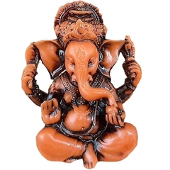Kit 5 Mini Ganesha Resina Color na internet