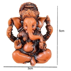 Kit 5 Mini Ganesha Resina Color - Loja Mana Omॐ