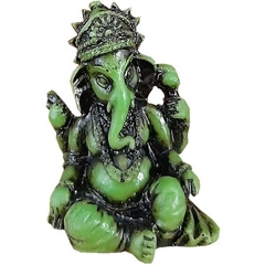 Kit 5 Mini Ganesha Resina Color na internet