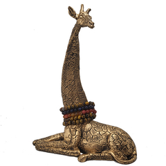 Girafa Africana Dourada 03036 - Loja Mana Omॐ