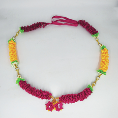 Guirlanda De Flores Em Tecido 56cm 10463 - loja online