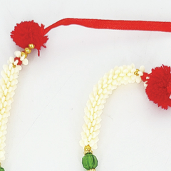 Guirlanda Indiana Pompom Vermelho 10488 - loja online