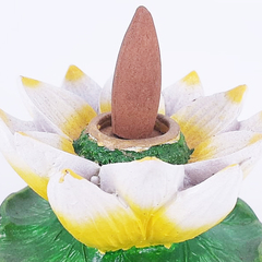 Incensário Cascata Flor De Lótus - comprar online