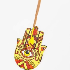 Incensário Cerâmica Mão De Fátima Hamsa - comprar online