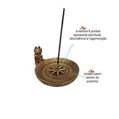 Incensário Budinha Estrela 13582 na internet