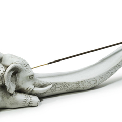 Incensário Elefante Marfim 13012