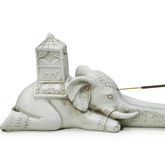 Incensário Elefante Marfim 13012