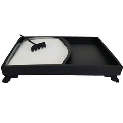 Jardim Zen Retangular Com Divisoria + Familia de Onça 21253 - comprar online