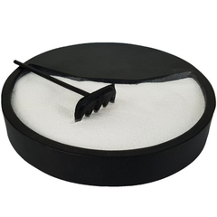 Jardim Zen Redondo Com Divisoria + Familia De Onça 21255 - comprar online