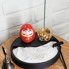 Imagem do Jardim Zen Redondo Com Divisoria + Daruma 21255