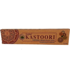 Incenso Orgânico Massala Kastoori Goloka - Indiano - comprar online