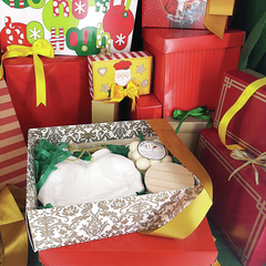 Kit Presente Mãos Dar Receber + Vela Bolha + Vela Vidro na internet