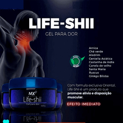 Imagem do Gel para dor Ozonizado Life Shii 200g