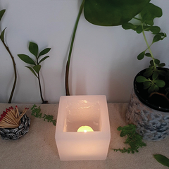 Vela Luminária Quadrada 10x10 - comprar online