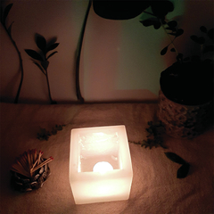 Vela Luminária Quadrada 10x10 - loja online