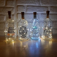 Garrafa Seja Luz Led Abajur - loja online