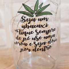 Garrafa Abacaxi Com Led Humor Abajur - comprar online