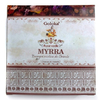 Incenso Cone Cascata Backflow Com Fragrância Myrra Goloka