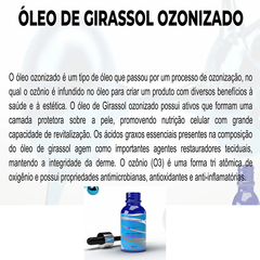 Óleo Girassol Ozonizado 20ml - comprar online