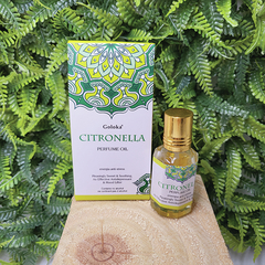 Óleo Perfumado Indiano Citronela Energia Anti-Stress