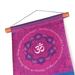 Imagem do Bandeira Chakras Panô Pergaminho 94cm Parede