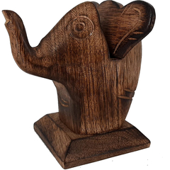 Porta Óculos Decorativo Em Madeira 3D - comprar online