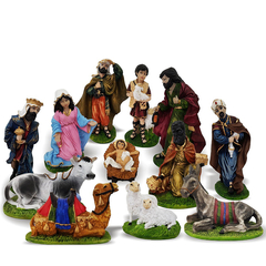 Presépio De Natal G 12 Peças 28016