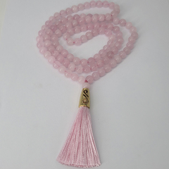 Japamala De Quartzo Rosa 108 Contas - loja online