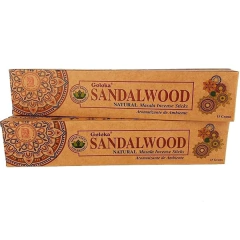 Incenso Orgânico Massala Sândalo Goloka - Indiano - comprar online