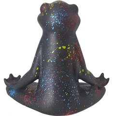Escultura Sapo Yoga 03711 - Loja Mana Omॐ