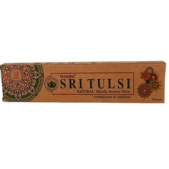 Incenso Orgânico Massala Sri Tulsi Goloka - Indiano - Loja Mana Omॐ