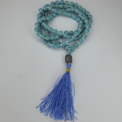 Japamala De Pedra Turquesa 108 Contas - comprar online